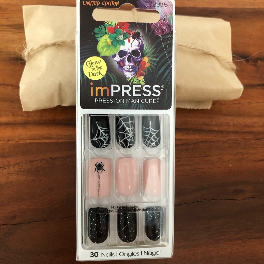 imPress press-on manicure set, full moon set